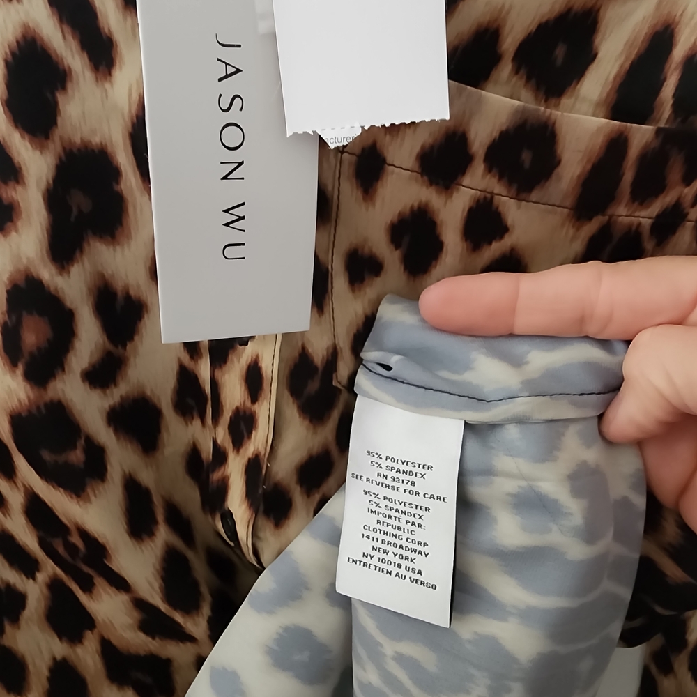 Jason Wu Button Down Blouse NWT - Picture 3 of 4